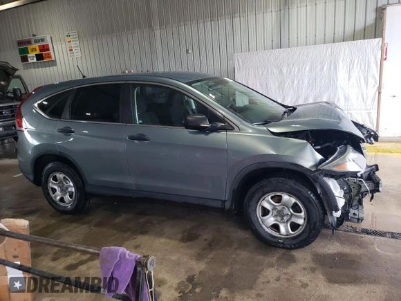 2012 Honda CR-V LX with VIN 5J6RM4H32CL017106, listed as a Copart auction lot 61435785 with 196,439 mi miles and Salvage title. Bid and sale history available at DreamBid. Image 4.