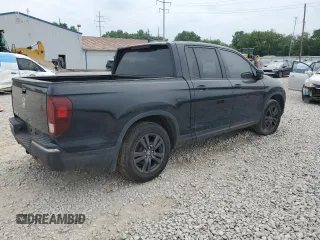 2019 Honda Ridgeline Sport with VIN 5FPYK2F19KB007811, listed as a Copart auction lot 60215205 with 189,323 mi miles and Salvage title. Bid and sale history available at DreamBid. Image 3.