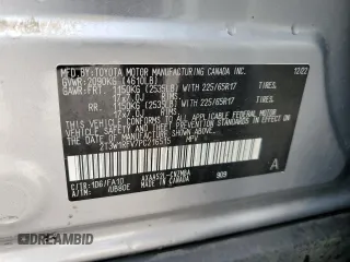 2023 Toyota RAV4 XLE с VIN 2T3W1RFV7PC216515, выставлен на аукционе Copart как лот 51058865 с пробегом 8 760 миль миль и На запчасти • Non repairable. История ставок и продаж доступна на DreamBid. Изображение 14.