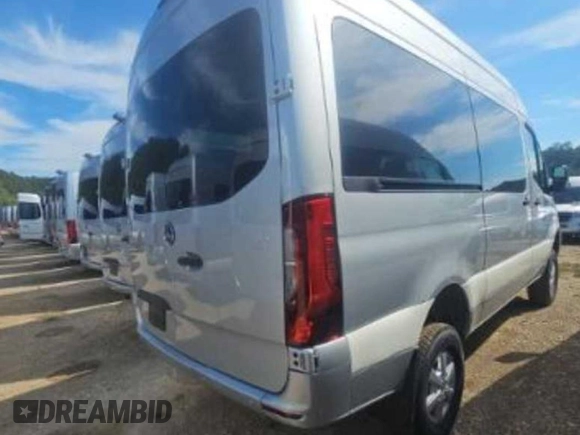 2023 Mercedes-Benz Sprinter with VIN W1X4NBVY1PT125191, listed as a Copart auction lot 79344644 with 11 mi miles and Clean Title. Bid and sale history available at DreamBid. Image 4.