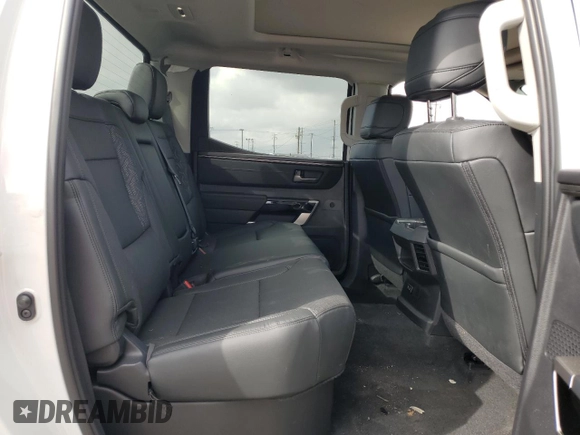 2022 Toyota Tundra Limited with VIN 5TFJA5ABXNX010225, listed as a Copart auction lot 51496985 with 28,476 mi miles and Salvage title. Bid and sale history available at DreamBid. Image 10.