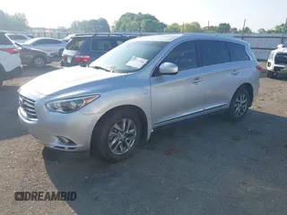 2014 Infiniti QX60 with VIN 5N1AL0MN7EC535832, listed as a IAAI auction lot 42117768 with 191,867 mi miles. Bid and sale history available at carsss.com. Image 18.