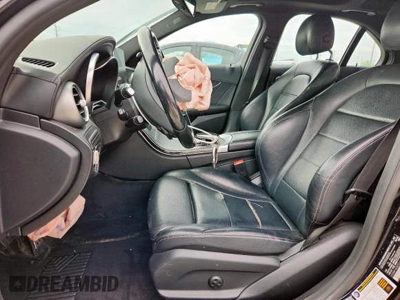 2016 Mercedes-Benz C 300 Luxury with VIN 55SWF4KB2GU110217, listed as a Copart auction lot 60351365 with Not provided miles and Salvage title. Bid and sale history available at DreamBid. Image 7.