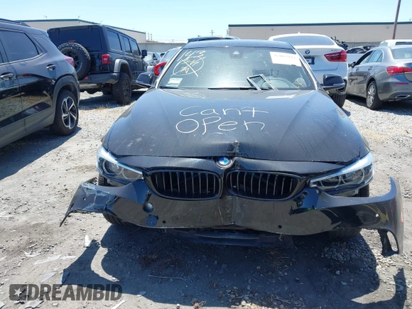 2020 BMW 4 Series 430i with VIN WBA4W3C03LAG91486, listed as a IAAI auction lot 42083927 with 49,261 mi miles and . Bid and sale history available at carsss.com. Image 12.