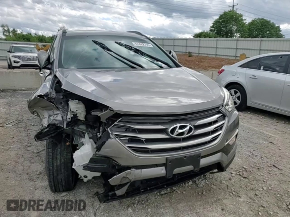 2017 Hyundai Santa Fe 2.4L with VIN 5XYZU3LB3HG387935, listed as a Copart auction lot 57442735 with 90,637 mi miles and Salvage title. Bid and sale history available at DreamBid. Image 13.