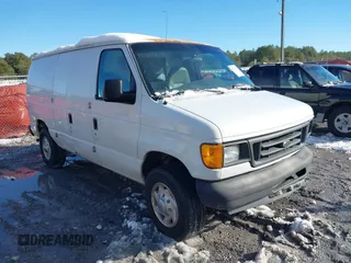 2004 Ford Econoline Cargo with VIN 1FTNE24W64HA83040, listed as a IAAI auction lot 41341372 with Not Provided miles and . Bid and sale history available at DreamBid. Image 1.