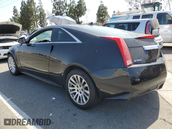2012 Cadillac CTS with VIN 1G6DA1E32C0124284, listed as a Copart auction lot 62160825 with 78,557 mi miles and Salvage title. Bid and sale history available at DreamBid. Image 2.