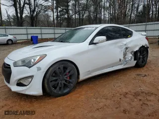 2016 Hyundai Genesis Coupe 3.8L Ultimate with VIN KMHHU6KJ5GU131357, listed as a Copart auction lot 42672135 with 0 mi miles and Salvage Title. Bid and sale history available at carsss.com. Image 1.