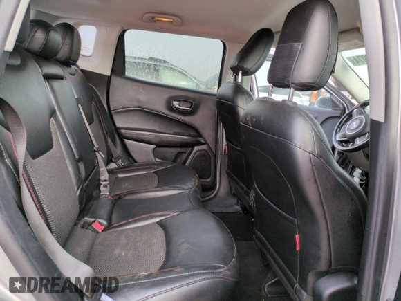 2020 Jeep Compass Trailhawk with VIN 3C4NJDDB1LT195653, listed as a Copart auction lot 82046974 with 119,007 mi miles and Salvage Title. Bid and sale history available at carsss.com. Image 11.