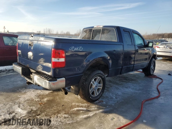 2006 Ford F-150 STX with VIN 1FTRX14W26FA15533, listed as a Copart auction lot 44410725 with 351,564 mi miles and Clean Title. Bid and sale history available at carsss.com. Image 3.