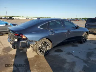 2023 Honda Accord Touring z VIN 1HGCY2F8XPA017103, wystawiony jako Copart lot #55170075 z przebiegiem 20 130 mil mil oraz Szkoda całkowita • Salvage title. Historia ofert i sprzedaży dostępna na DreamBid. Obrazek 3.