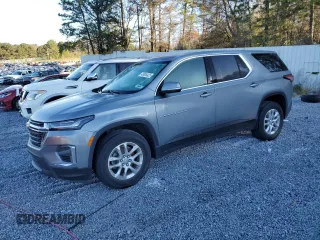 2023 Chevrolet Traverse LS with VIN 1GNERFKW4PJ285541, listed as a Copart auction lot 49305425 with 33,761 mi miles and Clean Title. Bid and sale history available at DreamBid. Image 1.