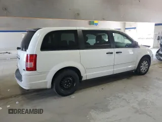 2008 Chrysler Town & Country LX with VIN 2A8HR44HX8R750841, listed as a Copart auction lot 53857515 with 157,460 mi miles and Salvage Title. Bid and sale history available at carsss.com. Image 3.
