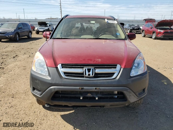 2003 Honda CR-V EX with VIN JHLRD788X3C046939, listed as a Copart auction lot 49137435 with 198,704 mi miles and Salvage Title. Bid and sale history available at carsss.com. Image 5.