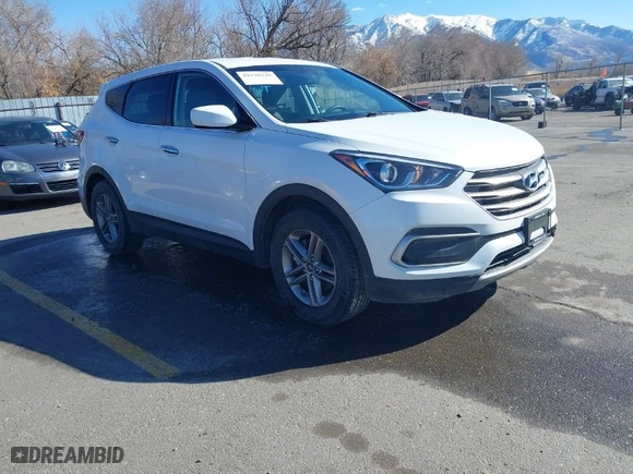 2018 Hyundai Santa Fe Sport 2.4L with VIN 5XYZT3LB5JG565000, listed as a IAAI auction lot 41530229 with 69,797 mi miles. Bid and sale history available at carsss.com. Image 1.