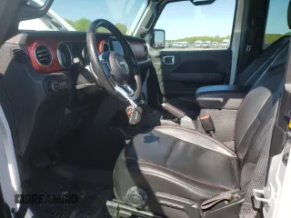 2021 Jeep Wrangler Rubicon with VIN 1C4HJXCG2MW660738, listed as a Copart auction lot 56293735 with 89,681 mi miles and Salvage title. Bid and sale history available at DreamBid. Image 7.
