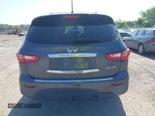 2014 Infiniti QX60 with VIN 5N1AL0MM6EC506295, listed as a IAAI auction lot 42549315 with 157,766 mi miles and . Bid and sale history available at DreamBid. Image 16.