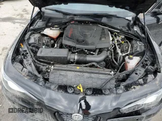 2020 Alfa Romeo Giulia with VIN ZARFANAN2L7633258, listed as a Copart auction lot 42742955 with 0 mi miles and Salvage Title. Bid and sale history available at carsss.com. Image 12.