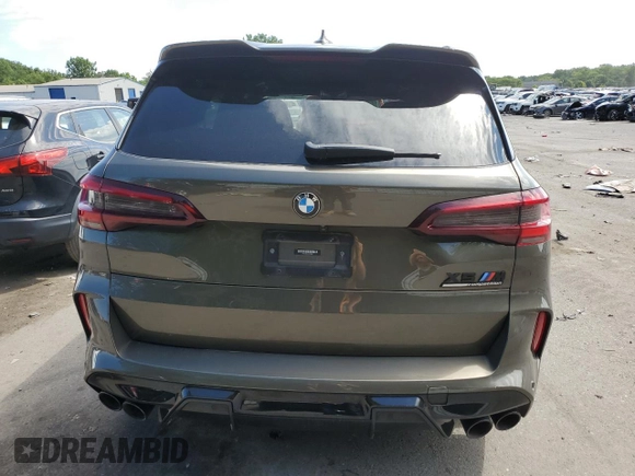 2020 BMW X5 M Competition with VIN 5YMJU0C02L9D70901, listed as a Copart auction lot 63603183 with 33,409 mi miles. Bid and sale history available at carsss.com. Image 6.