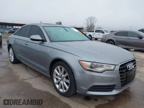 2013 Audi A6 3.0T Premium Plus with VIN WAUGGAFC4DN089255, listed as a IAAI auction lot 41509432 with 134,223 mi miles. Bid and sale history available at carsss.com. Image 1.
