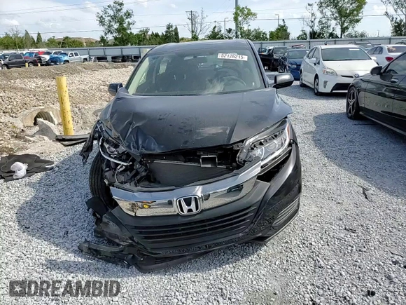 2021 Honda HR-V LX with VIN 3CZRU5H39MM731966, listed as a Copart auction lot 52126215 with 24,474 mi miles and Non Repairable. Bid and sale history available at carsss.com. Image 10.
