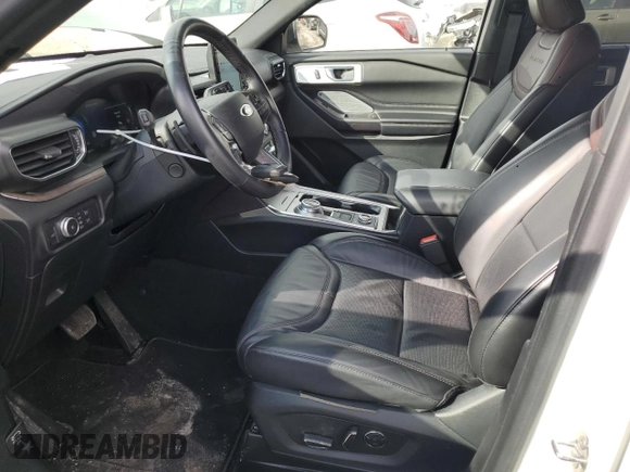 2020 Ford Explorer Platinum with VIN 1FM5K8HC4LGB20159, listed as a Copart auction lot 47005125 with 16,802 mi miles and Salvage Title. Bid and sale history available at carsss.com. Image 7.