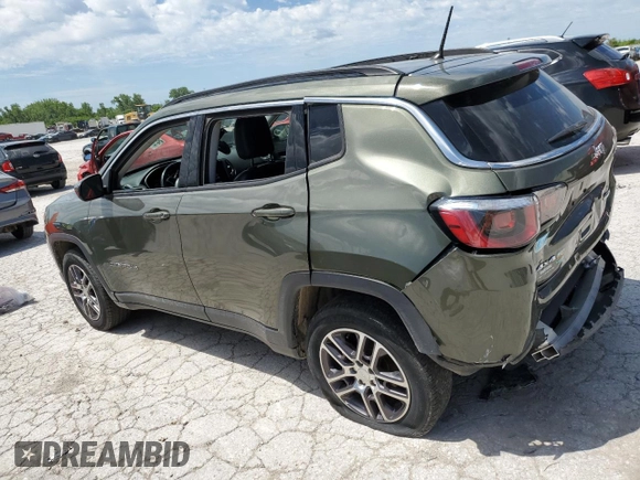 2018 Jeep Compass Latitude с VIN 3C4NJDBB8JT176145, выставлен на аукционе Copart как лот 58164155 с пробегом 114 797 миль миль и Списание • Salvage title. История ставок и продаж доступна на DreamBid. Изображение 2.