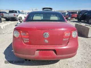2011 Volkswagen Eos Komfort with VIN WVWBW7AH2BV003346, listed as a Copart auction lot 49981015 with 123,090 mi miles and Clean Title. Bid and sale history available at DreamBid. Image 6.