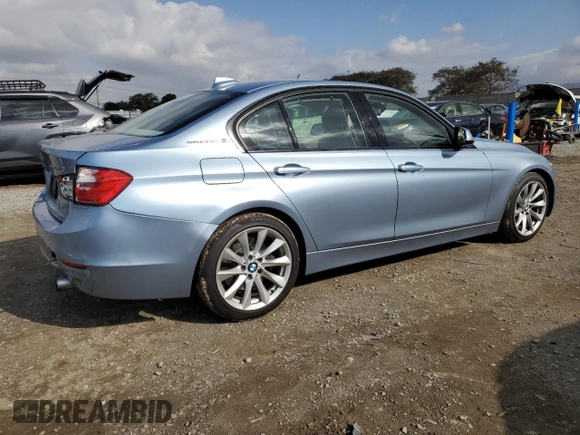 2013 BMW 3 Series ActiveHybrid 3 with VIN WBA3F9C59DF145044, listed as a Copart auction lot 43006015 with 85,046 mi miles and Salvage Title. Bid and sale history available at carsss.com. Image 3.