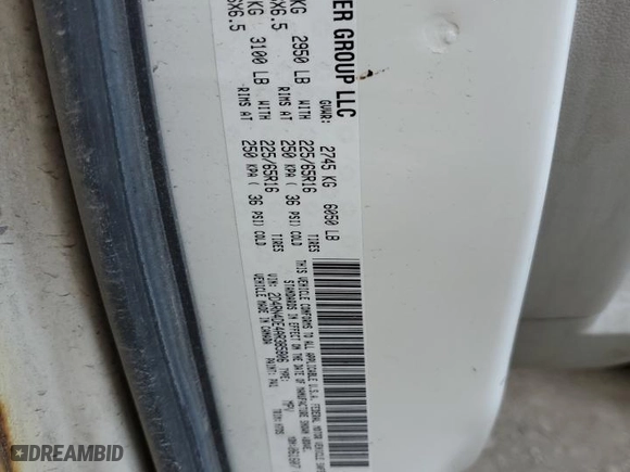 2010 Dodge Grand Caravan SE with VIN 2D4RN4DE4AR385806, listed as a Copart auction lot 48761105 with 0 mi miles and Salvage Title. Bid and sale history available at carsss.com. Image 15.