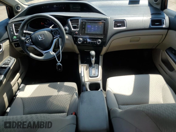 2014 Honda Civic Sedan EX with VIN 19XFB2F87EE027143, listed as a Copart auction lot 57973734 with 135,664 mi miles and Salvage Title. Bid and sale history available at carsss.com. Image 8.