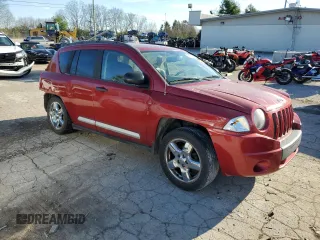 2007 Jeep Compass Limited with VIN 1J8FF57W87D134606, listed as a Copart auction lot 81673594 with 0 mi miles and Salvage Title. Bid and sale history available at carsss.com. Image 4.