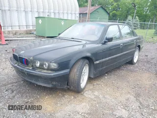 2001 BMW 7 Series 740iL with VIN WBAGH83411DP28499, listed as a IAAI auction lot 42278492 with Not provided miles and . Bid and sale history available at DreamBid. Image 2.