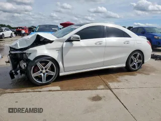 2015 Mercedes-Benz CLA 250 with VIN WDDSJ4GB4FN212325, listed as a Copart auction lot 60598395 with 67,862 mi miles and Salvage title. Bid and sale history available at DreamBid. Image 1.