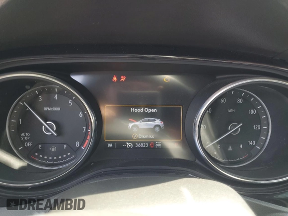 2021 Buick Encore GX Select with VIN KL4MMESL5MB112601, listed as a Copart auction lot 59312745 with 36,823 mi miles and Non repairable. Bid and sale history available at DreamBid. Image 9.