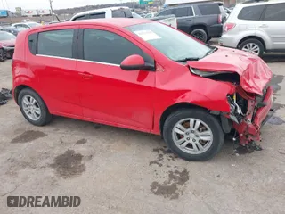 2014 Chevrolet Sonic LT with VIN 1G1JC6SH9E4111348, listed as a IAAI auction lot 41539076 with 70,252 mi miles. Bid and sale history available at carsss.com. Image 1.