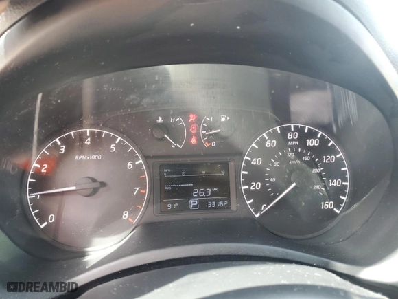 2014 Nissan Sentra SV with VIN 3N1AB7AP7EY277473, listed as a Copart auction lot 51995935 with 133,162 mi miles and Salvage Title. Bid and sale history available at carsss.com. Image 9.