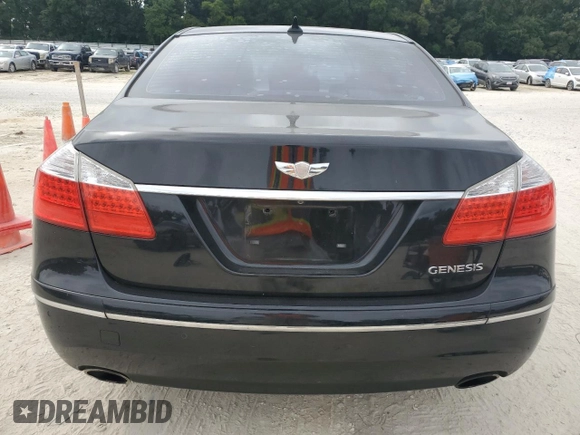 2011 Hyundai Genesis with VIN KMHGC4DE7BU123319, listed as a Copart auction lot 72771514 with 140,615 mi miles and Salvage Title. Bid and sale history available at carsss.com. Image 6.