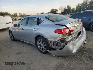 2011 Infiniti M with VIN JN1BY1AR2BM376380, listed as a Copart auction lot 70558504 with 170,760 mi miles and Salvage Title. Bid and sale history available at DreamBid. Image 2.