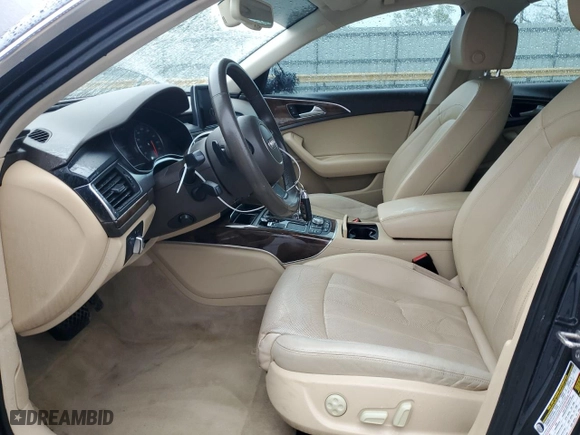 2012 Audi A6 3.0T Prestige with VIN WAUBGAFC3CN007282, listed as a Copart auction lot 53964355 with 145,743 mi miles and Salvage Title. Bid and sale history available at carsss.com. Image 7.