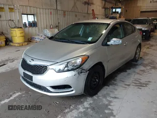 2014 Kia Forte LX with VIN KNAFK4A61E5139611, listed as a IAAI auction lot 42233899 with 229,981 mi miles and . Bid and sale history available at carsss.com. Image 6.
