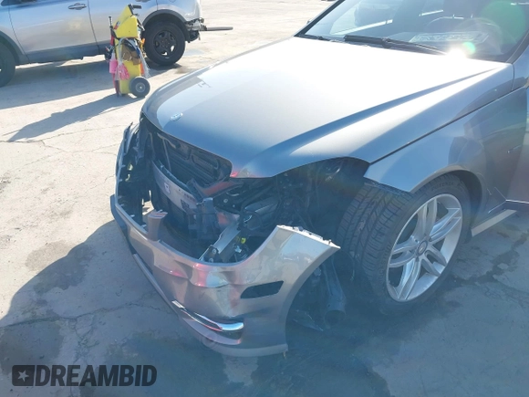 2012 Mercedes-Benz C-Class C 250 Sport with VIN WDDGF4HB2CA636370, listed as a IAAI auction lot 41947361 with 124,959 mi miles. Bid and sale history available at carsss.com. Image 6.