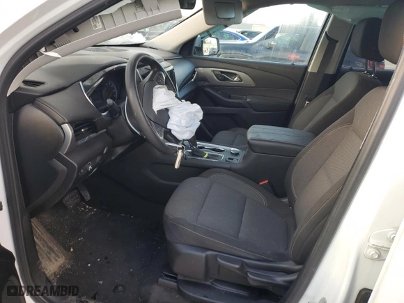 2020 Chevrolet Traverse LS with VIN 1GNEVFKW4LJ205385, listed as a Copart auction lot 45759515 with 85,442 mi miles and Salvage Title. Bid and sale history available at carsss.com. Image 7.