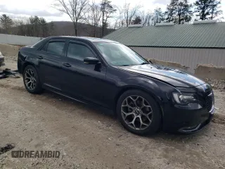 2015 Chrysler 300 with VIN 2C3CCABT7FH864490, listed as a Copart auction lot 50054225 with 105,407 mi miles and Clean Title. Bid and sale history available at carsss.com. Image 4.