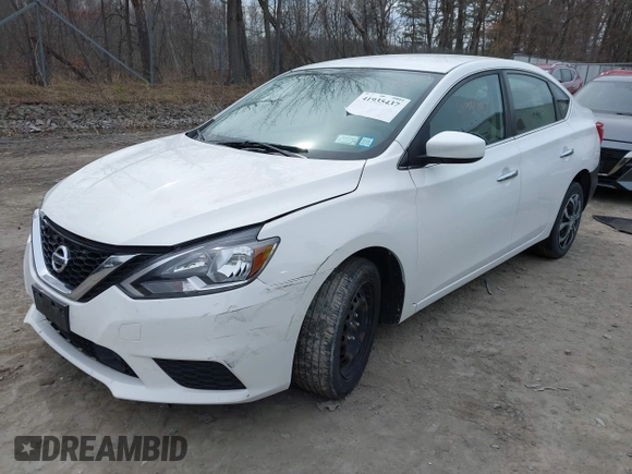 2019 Nissan Sentra SV with VIN 3N1AB7AP2KY346713, listed as a IAAI auction lot 41935437 with 89,575 mi miles and . Bid and sale history available at DreamBid. Image 2.