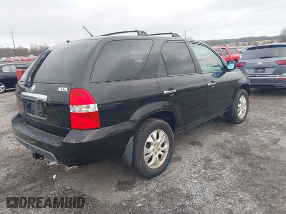 2003 Acura MDX Touring Pkg with VIN 2HNYD18603H500272, listed as a IAAI auction lot 41832456 with 203,194 mi miles. Bid and sale history available at carsss.com. Image 4.