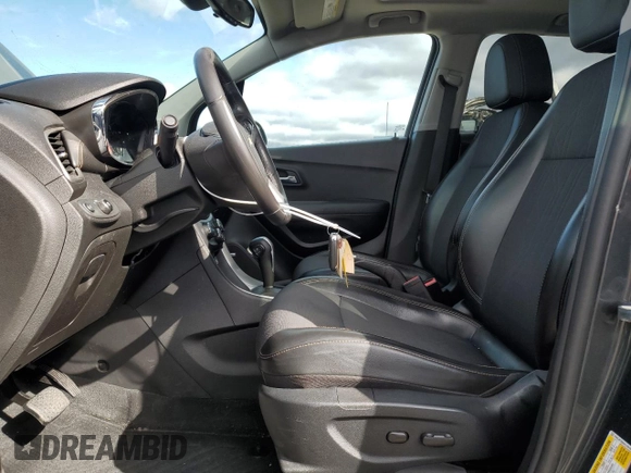 2017 Chevrolet Trax LT with VIN 3GNCJPSB0HL246165, listed as a Copart auction lot 53294025 with 120,662 mi miles and Salvage Title. Bid and sale history available at carsss.com. Image 7.