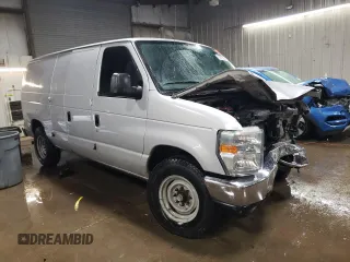 2013 Ford Econoline Cargo Commercial with VIN 1FTNE1EW0DDA38286, listed as a Copart auction lot 81737604 with Not provided miles and Non repairable. Bid and sale history available at DreamBid. Image 4.