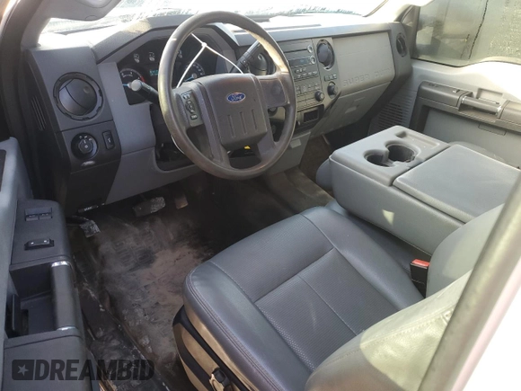 2015 Ford F-250 XLT with VIN 1FT7X2AT7FEB02549, listed as a Copart auction lot 86970034 with 130,042 mi miles and Salvage title. Bid and sale history available at DreamBid. Image 8.