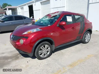 2013 Nissan Juke S with VIN JN8AF5MR6DT217750, listed as a IAAI auction lot 41843584 with 131,133 mi miles. Bid and sale history available at carsss.com. Image 17.